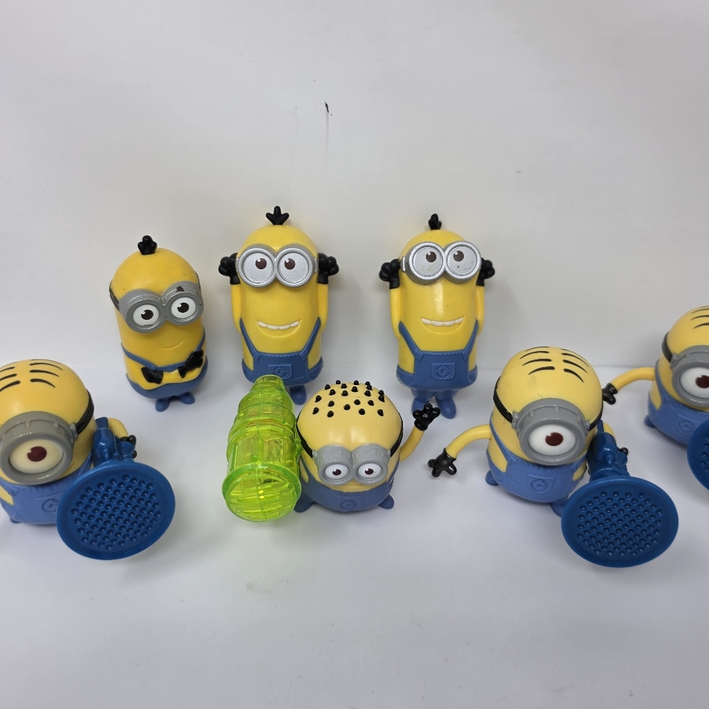 Minions McDonalds Action Figure Lot